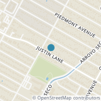 Map location of 1714 Justin Ln #A, Austin TX 78757