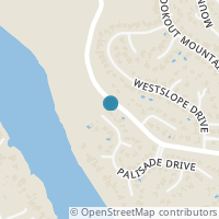 Map location of 4812 Palisade Drive, Austin, TX 78731