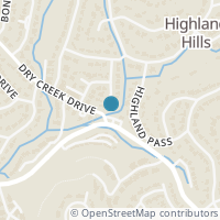 Map location of 5901 Camino Seco, Austin TX 78731