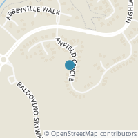 Map location of 471 Anfield Cir, Austin TX 78738
