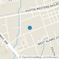 Map location of 426 W Brenham Street, Elgin, TX 78621