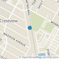 Map location of 7413 Grover Ave #A, Austin TX 78757