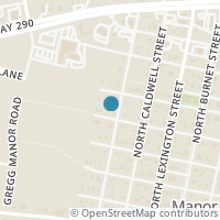 Map location of 303 Browning Street, Manor, TX 78653