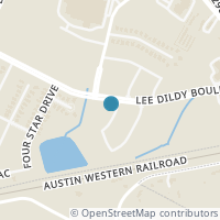 Map location of 102 Insider Loop, Elgin TX 78621