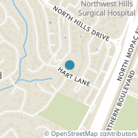 Map location of 6465 Hart Ln, Austin TX 78731