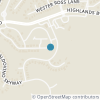 Map location of 313 Cartwheel Bend, Austin, TX 78738