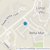 Map location of 333 El Socorro Lane, Austin, TX 78732
