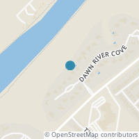 Map location of 400 Dawn River Cove, Austin, TX 78732