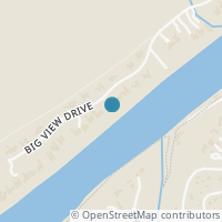 Map location of 8300 Big View Dr, Austin TX 78730