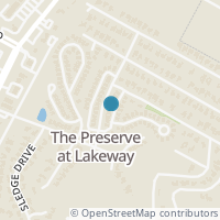 Map location of 28 Stone Terrace Drive, Lakeway, TX 78734