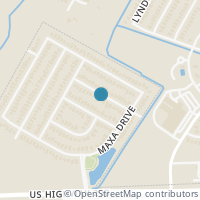 Map location of 18133 Topsail, Manor, TX 78653