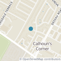 Map location of 1401 Brighton Circle, Austin, TX 78753