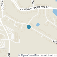 Map location of 611 Rolling Green Dr, Lakeway TX 78734