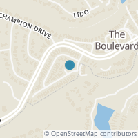 Map location of 2 Muirfield Greens Cv, Lakeway TX 78738