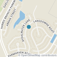 Map location of 11721 Lansdowne Rd, Austin TX 78754