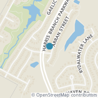 Map location of 11804 Arran St, Austin TX 78754