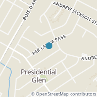 Map location of 19701 Per Lange Pass, Manor, TX 78653