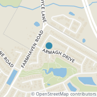Map location of 6908 Armagh Dr, Austin TX 78754