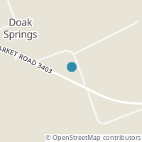 Map location of 1035 County Road 449, Lincoln TX 78948