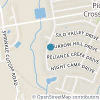 Map location of 3504 Long Day Dr, Austin TX 78754