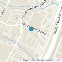 Map location of 3513 Greystone Dr, Austin TX 78731