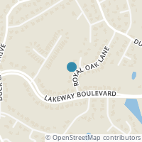 Map location of 107 Royal Oak Ln, Lakeway TX 78734