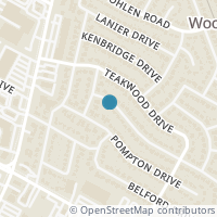 Map location of 2103 Wooten Drive, Austin, TX 78757