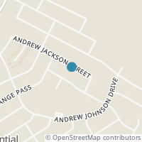 Map location of 19609 Andrew Jackson St, Manor TX 78653