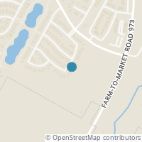 Map location of 13605 Primrose Petal Dr, Manor TX 78653