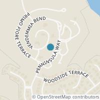 Map location of 603 Vendemmia Bnd, Austin TX 78738