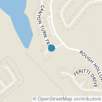 Map location of 101 Stone Shadow Cv, Austin TX 78734