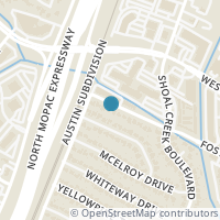 Map location of 3303 Foster Lane, Austin, TX 78757