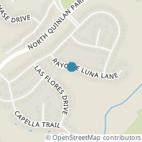 Map location of 12213 Rayo De Luna Ln, Austin TX 78732