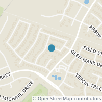 Map location of 13408 Arbor View Lane, Manor, TX 78653