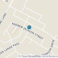 Map location of 19416 Andrew Jackson St, Manor TX 78653