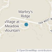 Map location of 4456 Stony Meadow Ln, Austin TX 78731