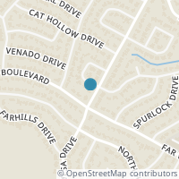 Map location of 7104 Mesa Drive, Austin, TX 78731