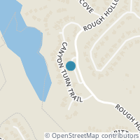 Map location of 409 Rough Hollow Cove, Austin, TX 78734