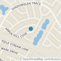 Map location of 13824 Arbor Hill Cv, Manor TX 78653