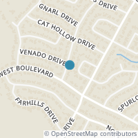 Map location of 7105 Waterline Road, Austin, TX 78731