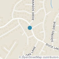 Map location of 412 Duck Lake Drive, Lakeway, TX 78734