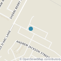 Map location of 15005 Mamie Eisenhower Road, Manor, TX 78653