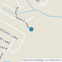 Map location of 15001 Nightingale Ln, Austin TX 78734