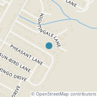 Map location of 15100 N Flamingo Drive, Austin, TX 78734