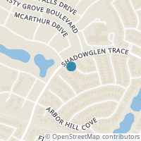 Map location of 11705 Pine Mist Ct, Manor TX 78653