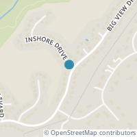 Map location of 10001 Inshore Dr, Austin TX 78730