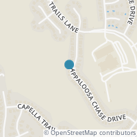 Map location of 13017 Appaloosa Chase Drive, Austin, TX 78732