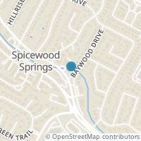 Map location of 3822 Spicewood Springs Rd Ste B206, Austin TX 78759