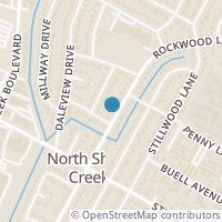 Map location of 8302 Rockwood Ln, Austin TX 78757