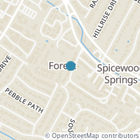 Map location of 3824 Williamsburg Circle, Austin, TX 78731